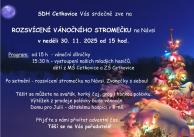 Rozsvícení vánočního stromku na Návsi 1